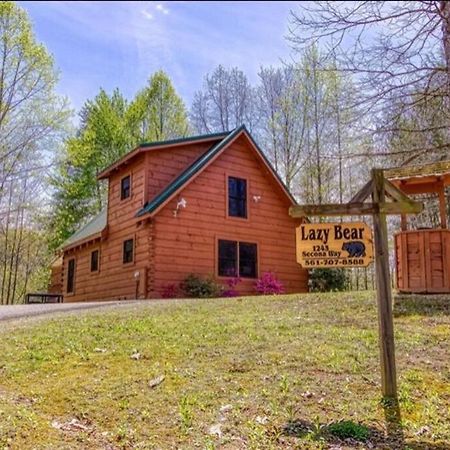 Lazy Bear Cabin Севьервилл Экстерьер фото
