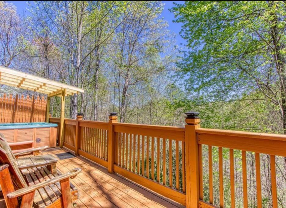 Lazy Bear Cabin Севьервилл Экстерьер фото